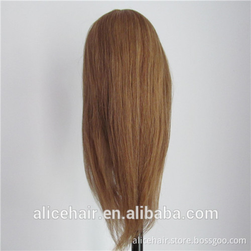 Cheap price 100% human hair plastic mannequin head for hair school